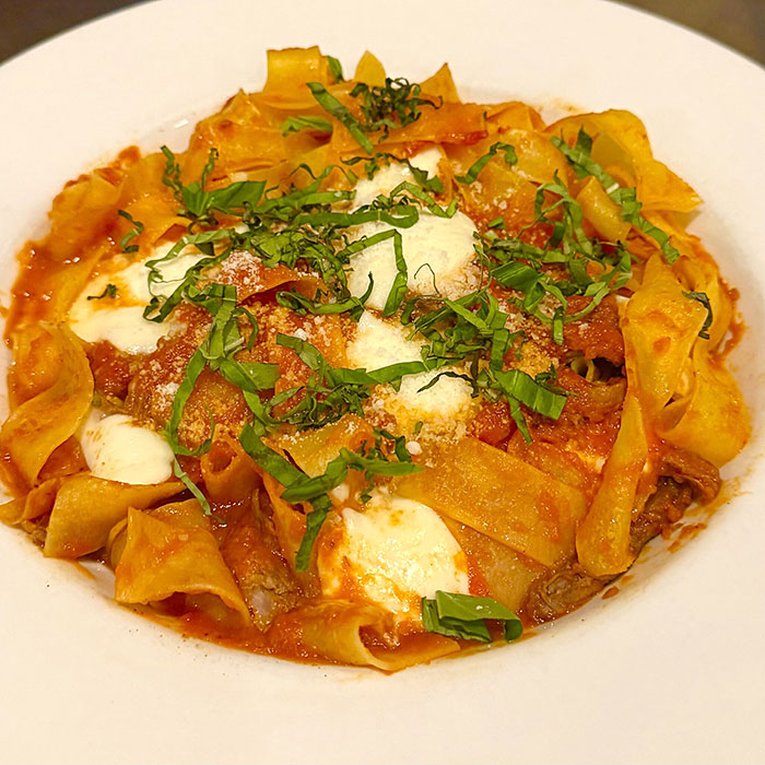 lamb-ragu Chef Eric Brenner - Red Gravy - Supper Club - photo