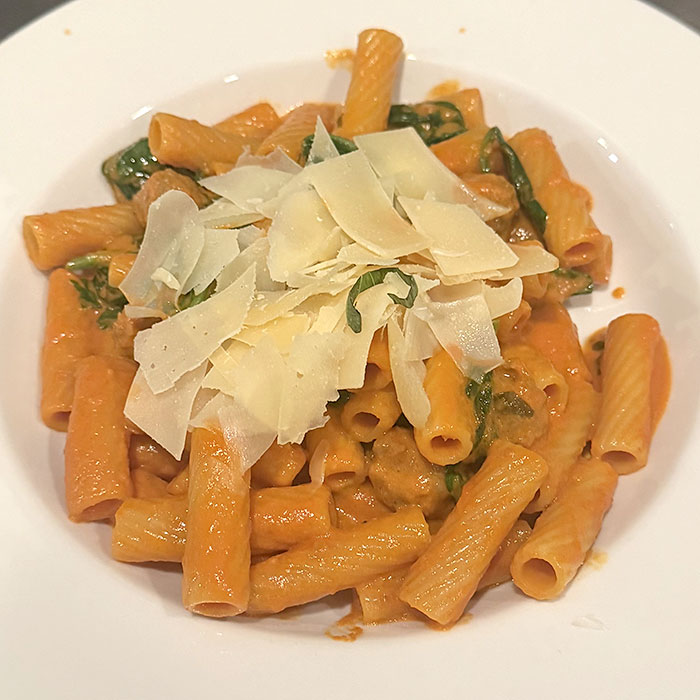 rigatoni-alla-vodka Chef Eric Brenner - Red Gravy - Supper Club - photo